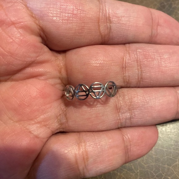 Ring Alchemy Elements Jewelry Earth Spirit Unisex spiritual Geo goth Magic New - Picture 4 of 7